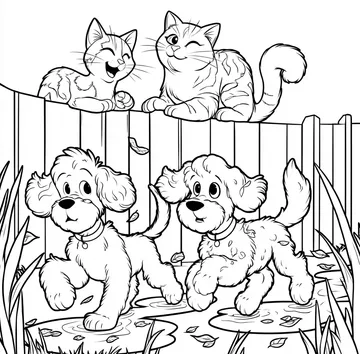 Coloring page: Doodles on a Case